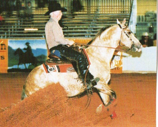horse Creme de Poco Bueno (Quarter Horse,  , from Cee Bee Command)