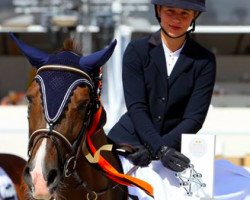 Springpferd Sister van de Wolvendries (Belgisches Warmblut, 2002, von Contra A)