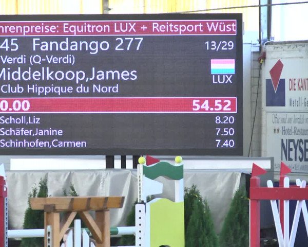 Reitturnier Trier - Hofgut Monaise / Halle 2018