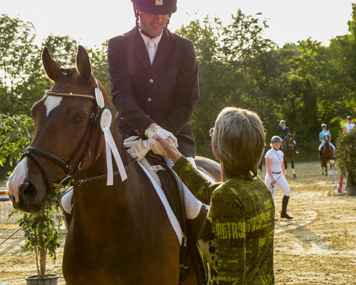 dressage horse Fürtsin Flo (Westphalian, 2011, from Fürstenball)