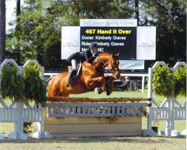 horse Hand It Over (Hanoverian, 1998, from Espri)