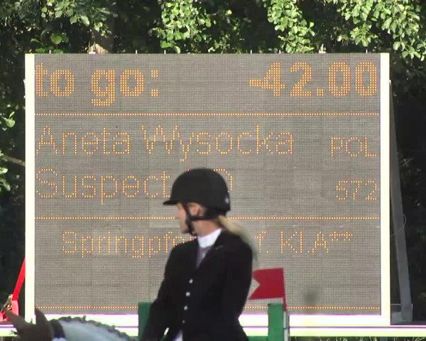 Springpferd Suspect SD (Hannoveraner, 2008, von Salito)