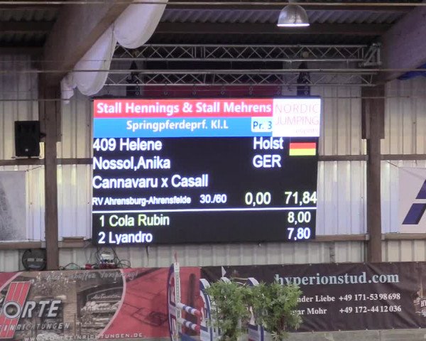 Reitturnier Negernbötel 2020, 2. Nordic Jumping event 2020/2021
