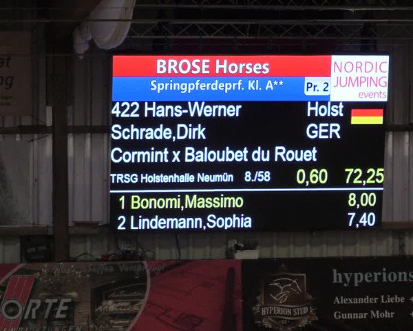 Reitturnier Negernbötel 2020, 7. Nordic Jumping event 2020/2021