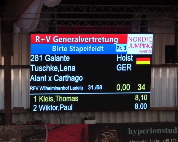 Reitturnier Negernbötel 2021, 9. Nordic Jumping event 2020/2021