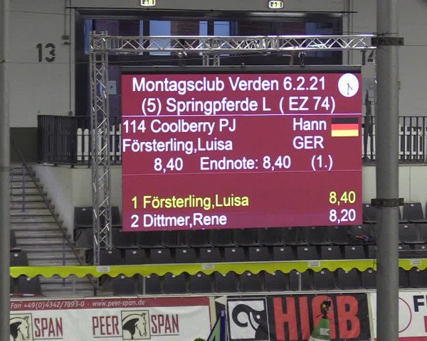 Reitturnier Verden Montagsclub 2021