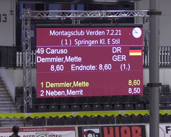 Reitturnier Verden Montagsclub 2021