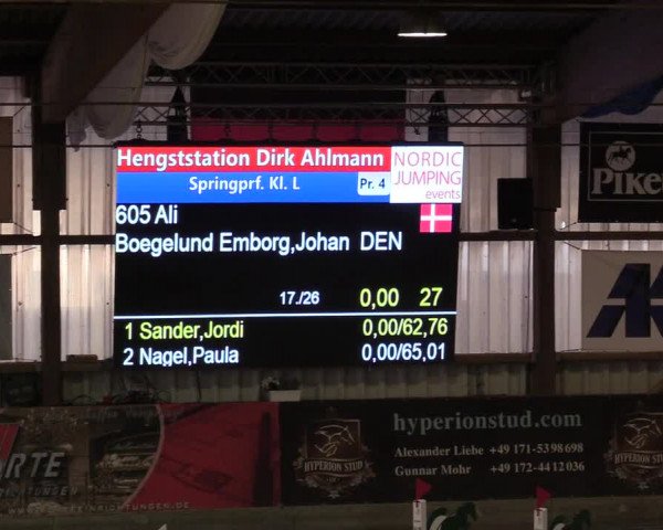 Reitturnier Negernbötel 2021, 10. Nordic Jumping event 2020/2021