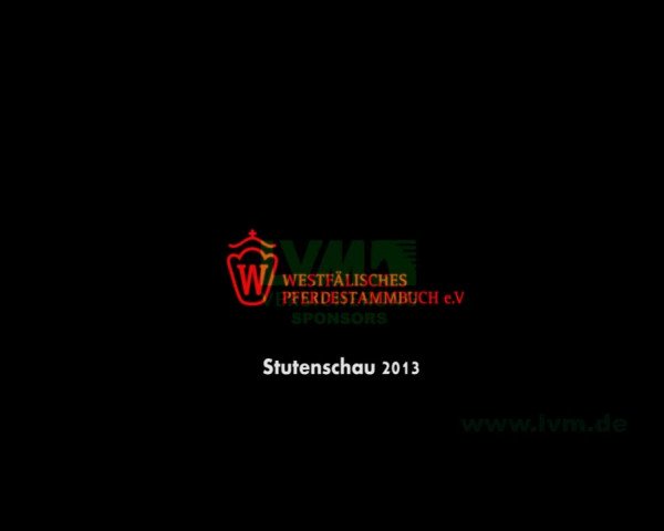 Stutenschau Riesenbeck 2013
Montag, den 01.07.2013