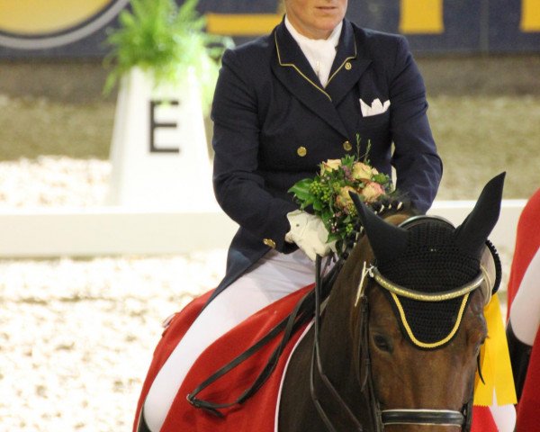 dressage horse Grossos Granit (Oldenburg, 1994, from Grosso Z)