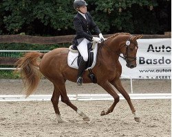 dressage horse Fleur Rubin 7 (Westphalian, 2009, from Florubin)