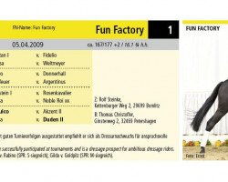 horse Fun Factory 2 (Hanoverian, 2009, from Fürst Nymphenburg)
