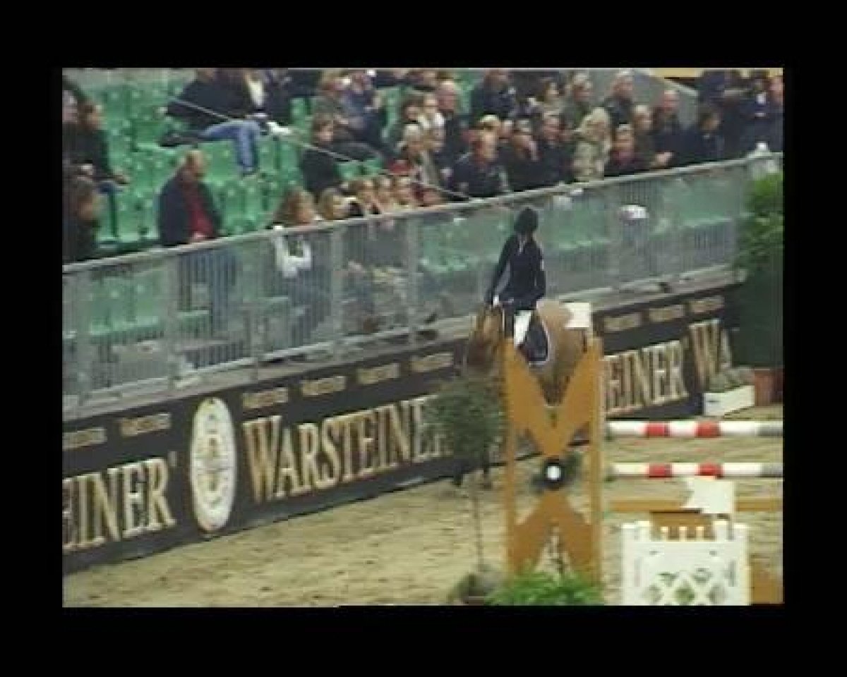 Cavallo da salto Mac Easy (Pony da Sella Tedesco, 1997, di Maccardo) - Warsteiner Champions Trophy 2011 19.11.2011
17 K&K HORSECONCEPT CHALLENGE
Springprüfung Kl.M** mit Siegerrunde
Finale der KK Horseconcept Pony Challenge 2011
