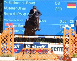 jumper BONHEUR DU ROUET (Oldenburg show jumper, 2010, from Balou du Rouet)