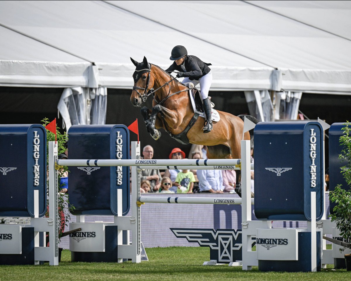 Caballo de salto Orelie (Sangre caliente belga, 2014, de Emerald van 't Ruytershof)